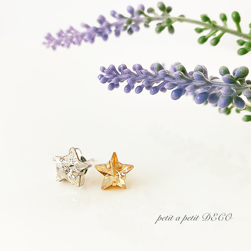Many Thanks✴︎スワロフスキー® ピアス(片耳用) Étoile ピアス