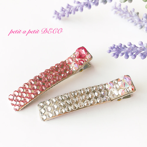Maiさま❣️スワロフスキー ヘアクリップ