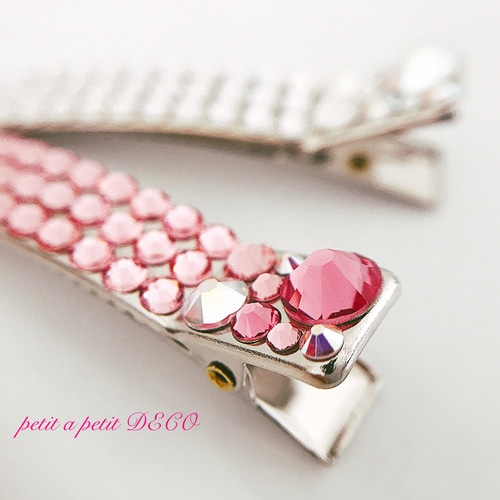 SWAROVSKI ヘアクリップ 60×4mm PA ワンカラー スワロフスキー