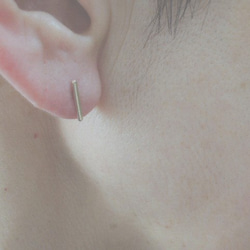 10k stick スタッドピアス ピアス（スタッド・一粒） franny