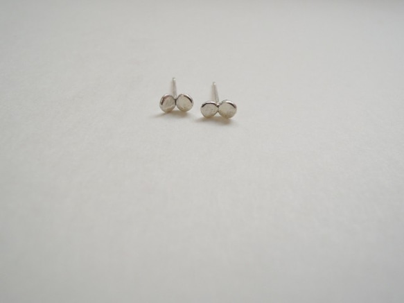 ◇ sprout ◇  新芽のピアス　silver950 1枚目の画像