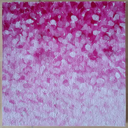 「桜の花につつまれて」コルクボードの原画＊アートパネル 6枚目の画像