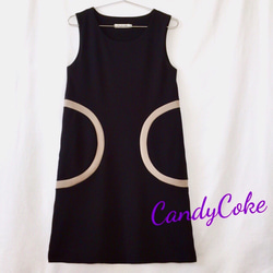 ♢モッズワンピース♢ モノトーン CandyCoke ワンピース