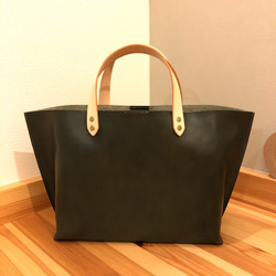 受注製作】本革 トートバッグ（大）姫路レザー トートバッグ