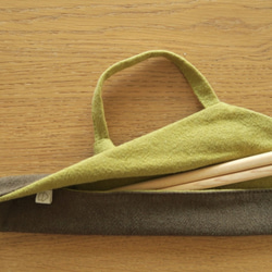 棉麻餐具收納袋-餐具行囊 | 窄版 第2張的照片