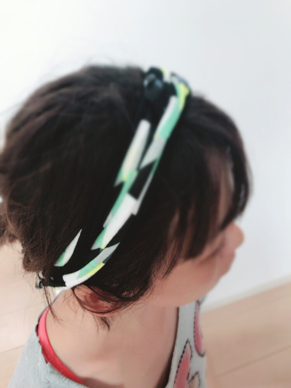 ズパゲッティのヘアバンド 4枚目の画像