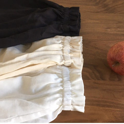 国産ダブルガーゼ 100% パフ バルーンパンツ ※選べる９色 9枚目の画像