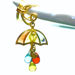 傘イヤカフ☂UMBRELLA Ear Cuff [traffic signal] 1枚目の画像