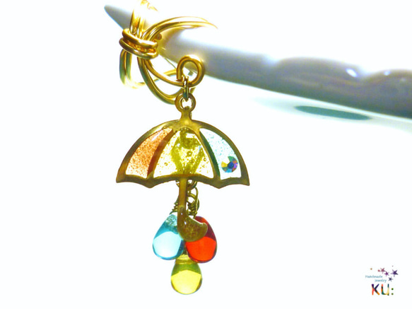 傘イヤカフ☂UMBRELLA Ear Cuff [traffic signal] 1枚目の画像