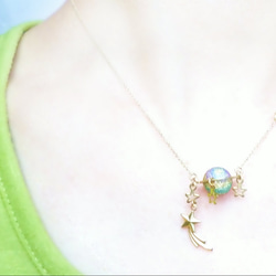 「土星はペット。」なネックレス/Saturn Necklace 4枚目の画像