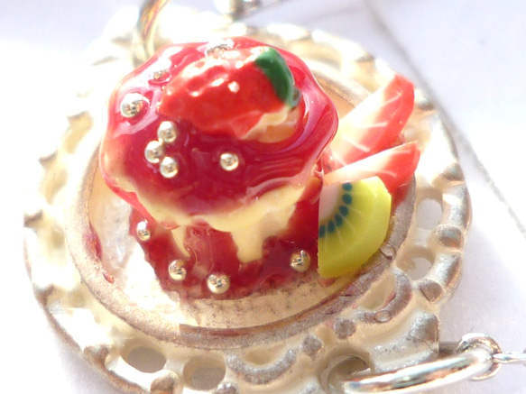 （S）草莓蛋糕項鍊〜餐漸進形式項鍊〜 第3張的照片