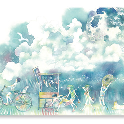 【お好み水彩ポスカ】5枚セット〈No.13〉星屑の音色 1枚目の画像
