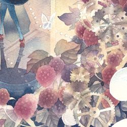 【お好み水彩ポスカ】5枚セット〈No.30〉星がきみをさらうまえに 4枚目の画像