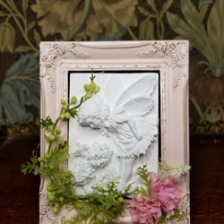 アロマストーン: PINKフレーム『花の妖精』 ディフューザー・アロマ  