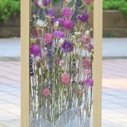 ボタニカルフラワーガーデン ～ お花と透明感を楽しむナチュラルフラワーインテリア（長野産ドライフラワー ） 1枚目の画像