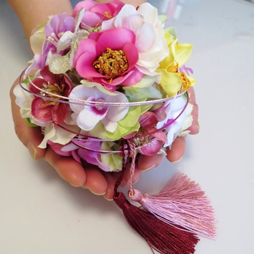 手鞠(春色・カラフル) No.6  <SOLD> 手鞠(春色・カラフル) No.6 <SOLD>