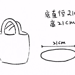 藍の森林系小碗仔袋 手工限量 第5張的照片