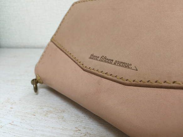 ※受注製作 [hourglass long wallet -round zip type-] 6枚目の画像