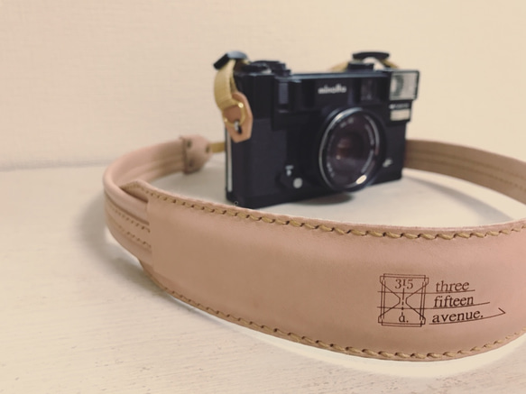 ※受注製作 [hourglass camera strap] 1枚目の画像