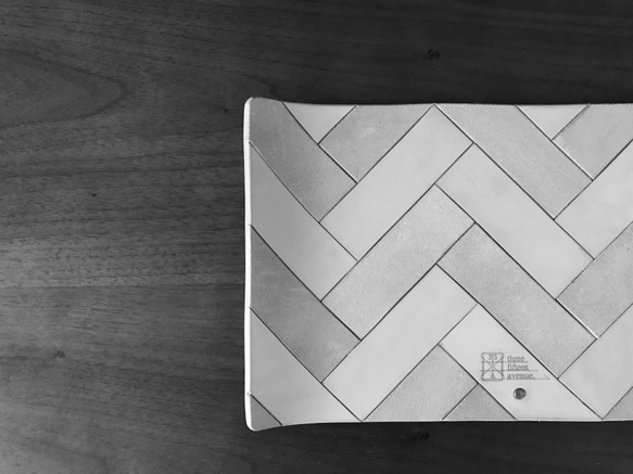 ※受注製作 [three fifteen herringbone tray] 1枚目の画像