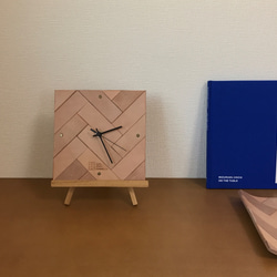 ※受注製作 [three fifteen herringbone wall clock] 5枚目の画像