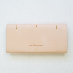 ※受注製作 [hourglass long wallet -envelope type-] 2枚目の画像