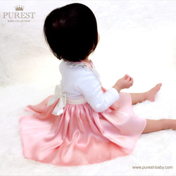 PUREST baby collection｜芭比小公主的華麗裝扮｜圍裙洋裝禮盒｜寶寶最佳彌月禮 ‧ 週歲禮盒的首選 第5張的照片