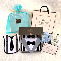 PUREST baby collection 英倫小王子【期間限定】福袋禮盒組寶寶彌月 生日 週歲 禮物 送禮 首選 第5張的照片