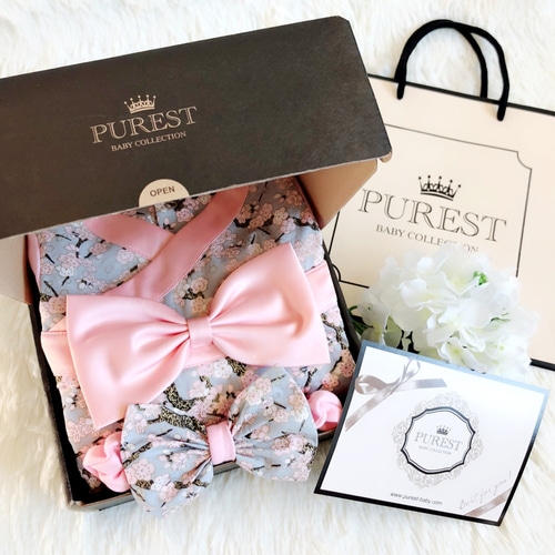 ピュアストベイビーコレクションピンクハピネスさくらのフラワー