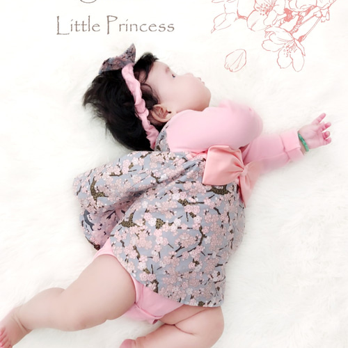 ピュアストベイビーコレクションピンクハピネスさくらのフラワー