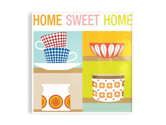 Poster • tw 丨Home Sweet Home1/插畫/掛畫/海報/尺寸可客製 第1張的照片