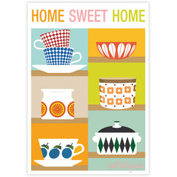 Poster • tw 丨Home Sweet Home1/插畫/掛畫/海報/尺寸可客製 第2張的照片