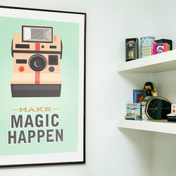 Poster • tw 丨Make Magic Happen/插畫/掛畫/海報/尺寸可客製 第2張的照片