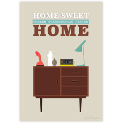 Poster • tw 丨Home Sweet Home2/插畫/掛畫/海報/尺寸可客製 第3張的照片