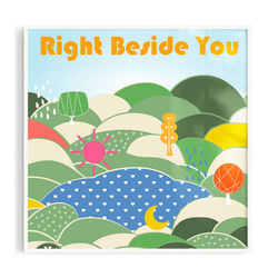 Poster • tw 丨Right Beside You/插畫/掛畫/海報/尺寸可客製 第1張的照片