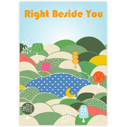 Poster • tw 丨Right Beside You/插畫/掛畫/海報/尺寸可客製 第3張的照片