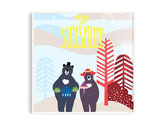 Poster • tw 丨You are my Sunshine/插畫/掛畫/海報/尺寸可客製 第1張的照片