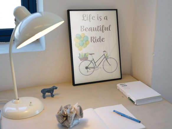 Poster • tw 丨Life is a beautiful ride_7/插畫/掛畫/海報/尺寸可客製 第2張的照片