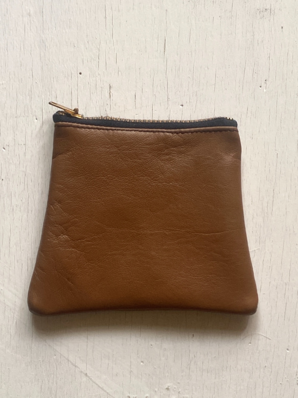 coin purse /ヴィンテージレザーのコインケース    ■tf-366b 1枚目の画像