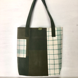 -sale‼️-tote bag/ヴィンテージミリタリーカーゴパンツのリメイク トートバッグ    ■tf-316 2枚目の画像