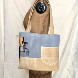 totebag /復古淡色手提包■tf-343 第1張的照片