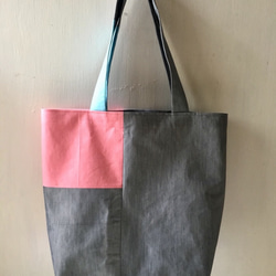 totebag /ヴィンテージ カラフルトートバッグ    ■tf-350 3枚目の画像