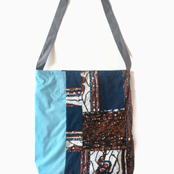 totebag /ヴィンテージ アフリカンバティックショルダーバッグ    ■tf-351 3枚目の画像