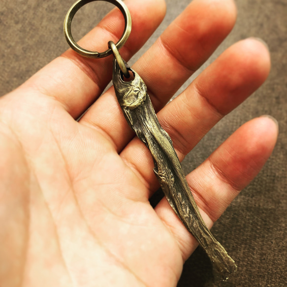 [MEZASHI Aim]鑰匙扣（黃銅） 第6張的照片