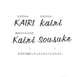 【送料無料】ワンポイント にこちゃん 名前入れ Tシャツ 大人サイズ 6枚目の画像