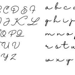 【送料無料】サイン字フォント　ナチュラルカラーminiポーチ　名入れギフト　出産祝い 6枚目の画像