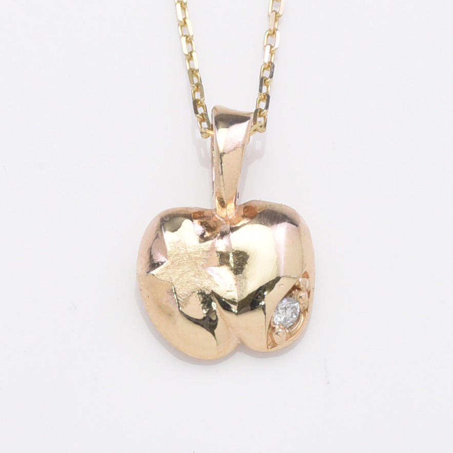 スターハイドアップルペンダント