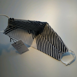 オリガミマスク　浴衣　綿100％　エコデザイン 20120054 4枚目の画像