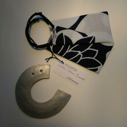 オリガミマスク　浴衣　綿100％　エコデザイン 20120042 origami mask 3枚目の画像