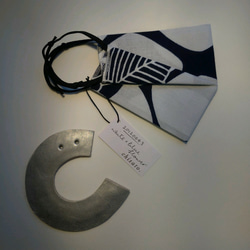 オリガミマスク　浴衣　綿100％　エコデザイン 20120043 origami mask 3枚目の画像